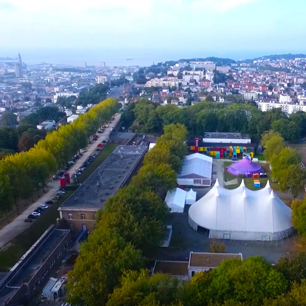 Ouest Park 2016 vu du ciel
